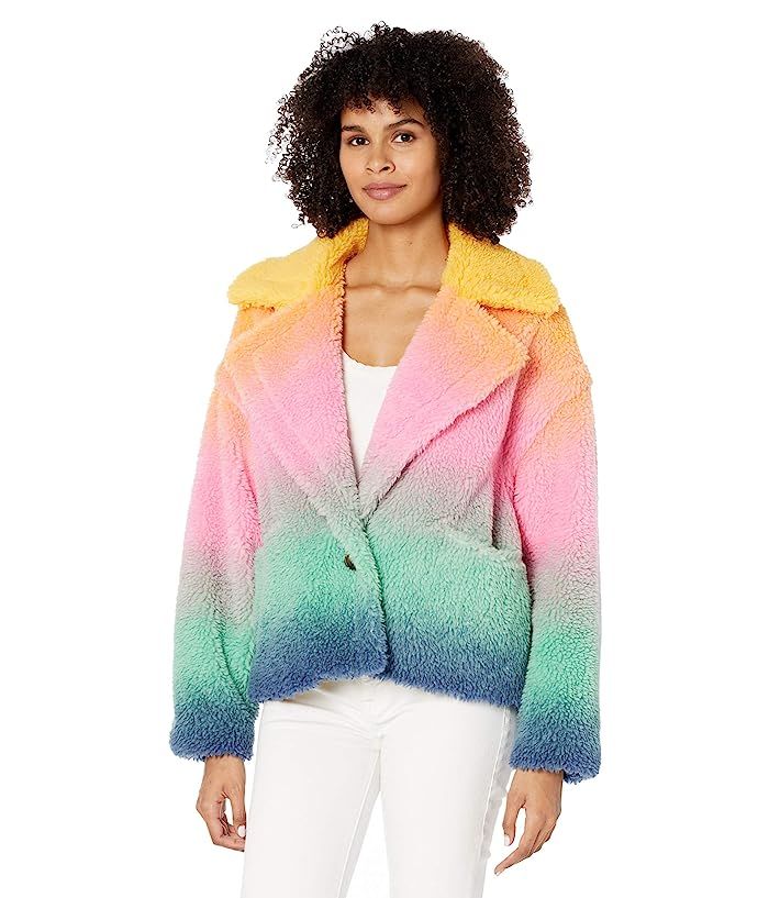 Blank NYC Ombre Teddy Coat (Hard To Forget) Women's Clothing | Zappos