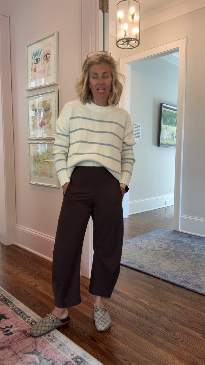 The Ruti pants are on sale in a khaki color for a limited time! I wear mine on repeat
Pants - 4P
Sweater - xs 
Mules - 38 tts

#LTKdayinmylife #LTKootd #LTKSaleAlert