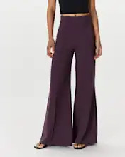 Ultra-Stretch Ponte Super Wide Leg Pants | Quince