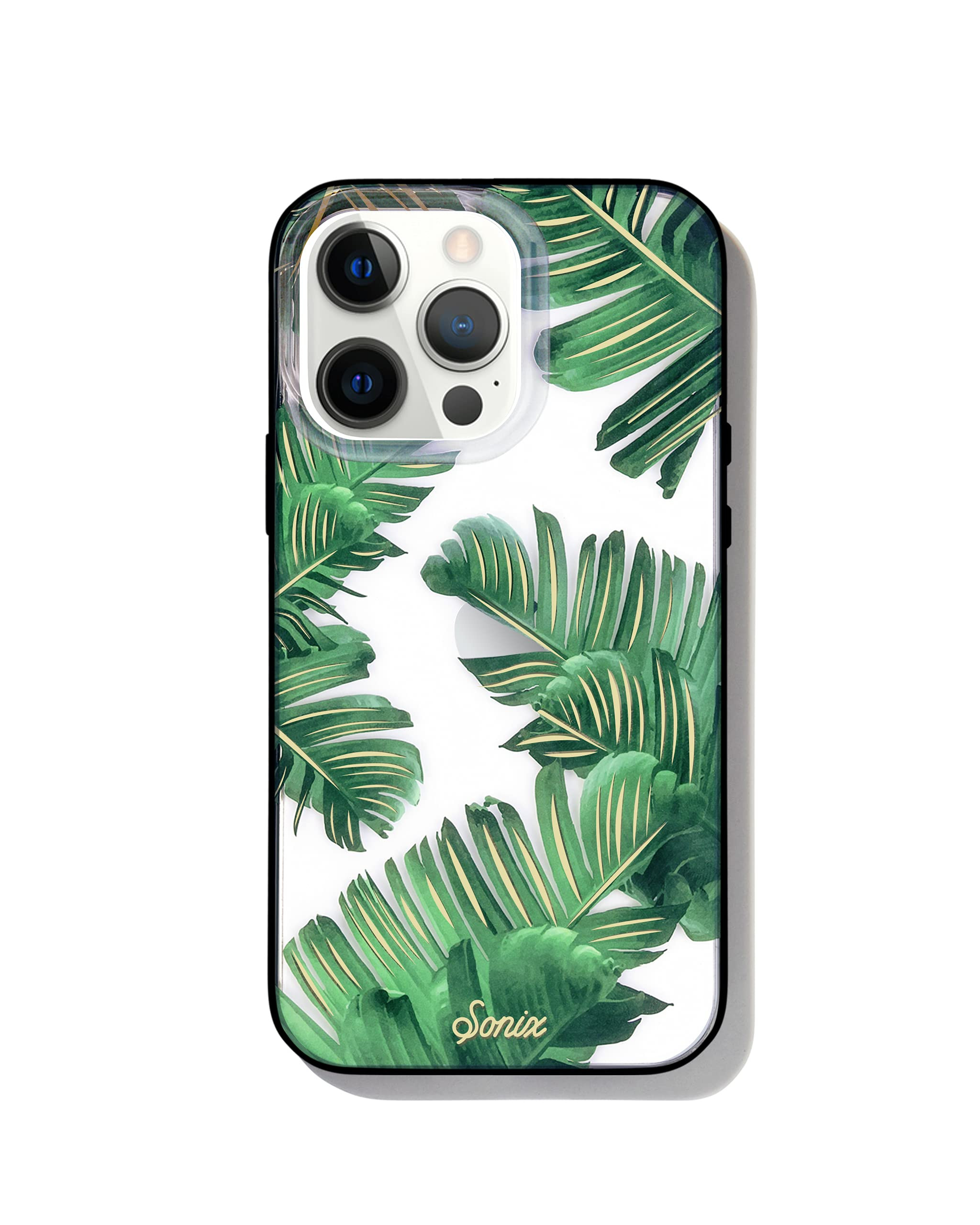 Sonix Phone Case for iPhone 13 Pro | 10ft Drop Tested | Palm Leaf Print | Bahamas | Amazon (US)