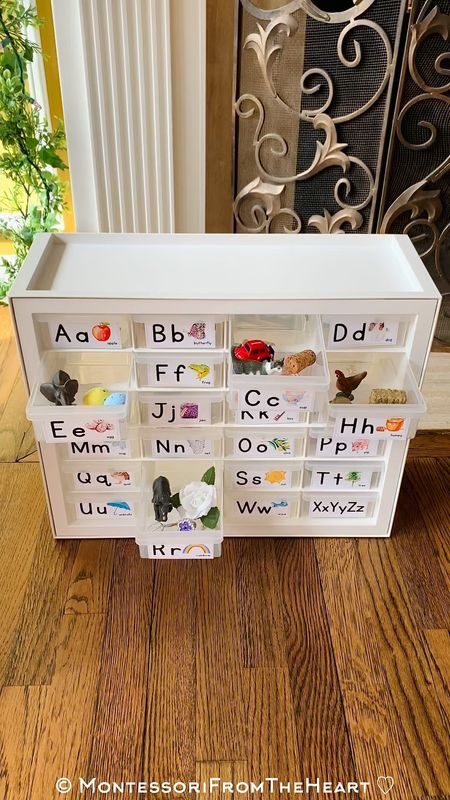 🏷️ DIY🧵🪡 Montessori 🔡Language Cabinet 🗄️ 🎁 Download FREE labels from my 📜blog 

#LTKkids #LTKfamily #LTKhome