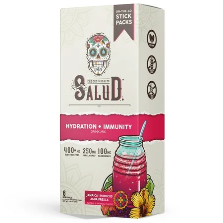 Taste Salud, Hydration + Immunity Drink Mix, Jamaica, 1.27 oz | Walmart (US)