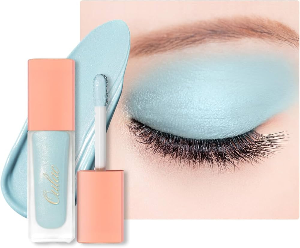 Oulac Matte Eyeshadow Baby Blue Matte Liquid Eyeshadow Eyeshadow Base| Long-Lasting, Full Coverag... | Amazon (US)