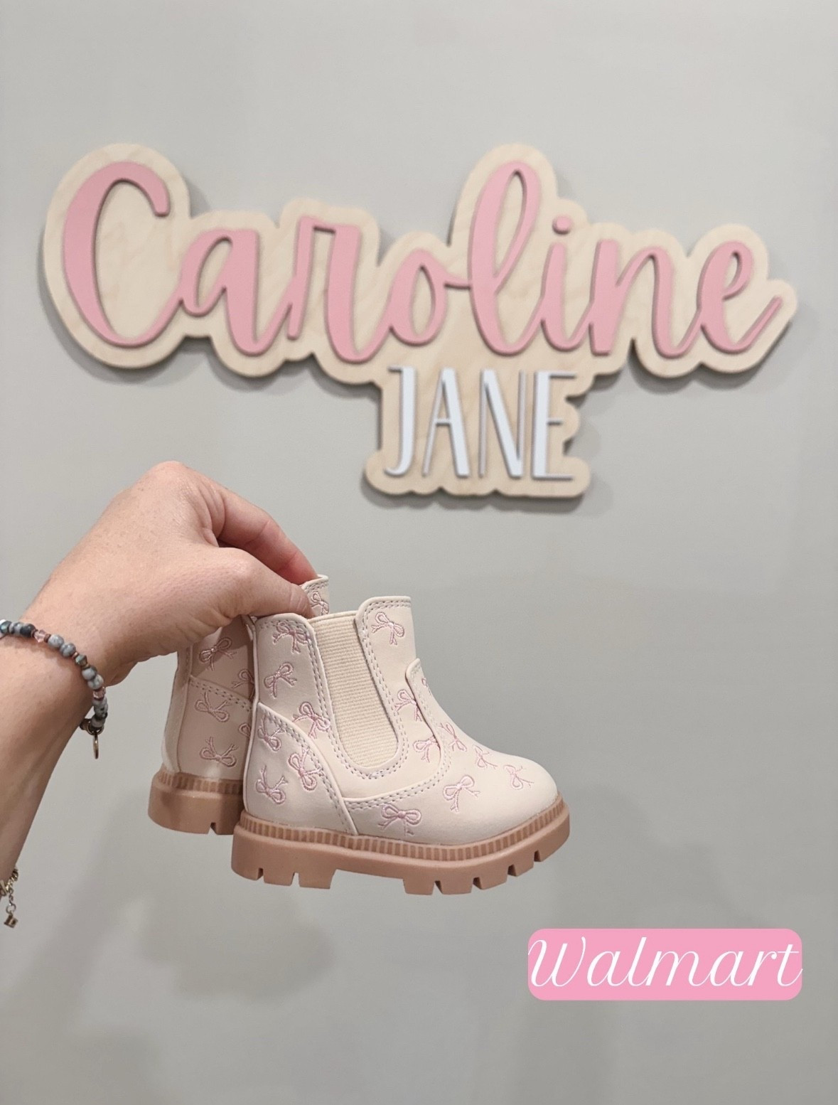 Found the cutest toddler booties at Walmart!! 🎀 They look just like a pair I saw online at Tullabee, but a fraction of the price! Perfect for a toddler Valentine’s Day gift!! 

Walmart, Amazon, Target, Etsy, baby, toddler, fall fashion, fall outfit, boots, sale, discount 

#LTKFindsUnder50 #LTKKids #LTKSaleAlert

#LTKgrwm #LTKmomlife #LTKootd