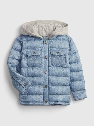 Toddler Hoodie Shirt Jacket | Gap (US)