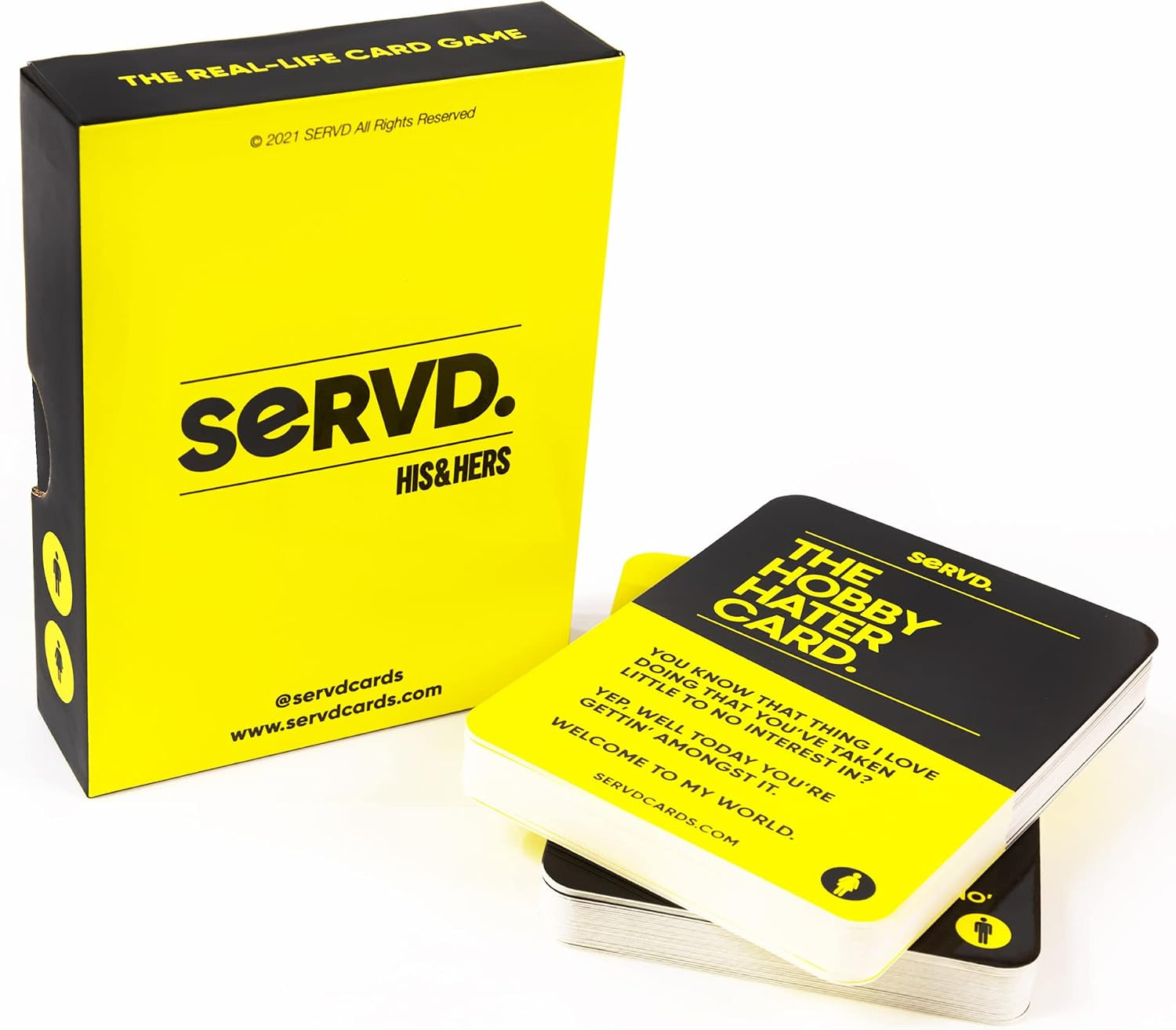 SERVD - His & Hers - The Hilarious Real-Life Couples Card Game for Adults. A Funny Couples Gift f... | Amazon (US)