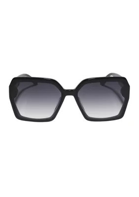 Diff Eyewear Women's Presley Oversized Sunglasses, Black | Belk