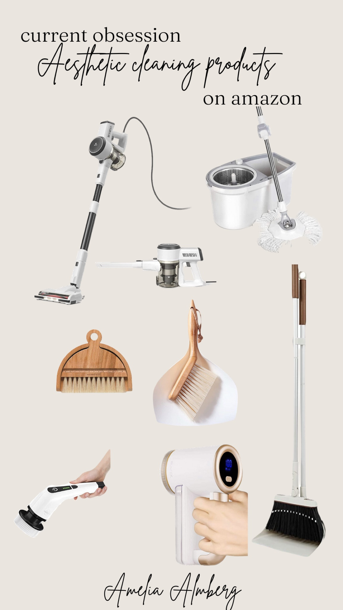 Spring is around the corner and nothing gets me more excited for spring cleaning than new cleaning tools! Bonus points if they look good too  

#LTKunder50 #LTKunder100 #LTKhome