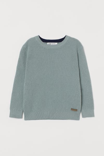 Waffle-knit Sweater | H&M (US + CA)