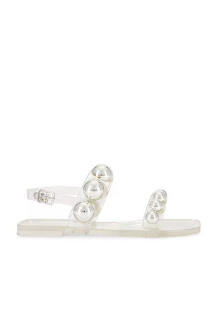 Jeffrey Campbell Gumdrop Sandal in Clear Silver from Revolve.com | Revolve Clothing (Global)