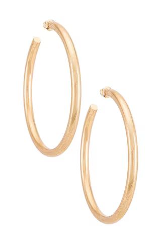 Casa Clara Pauline Hoop in Gold from Revolve.com | Revolve Clothing (Global)