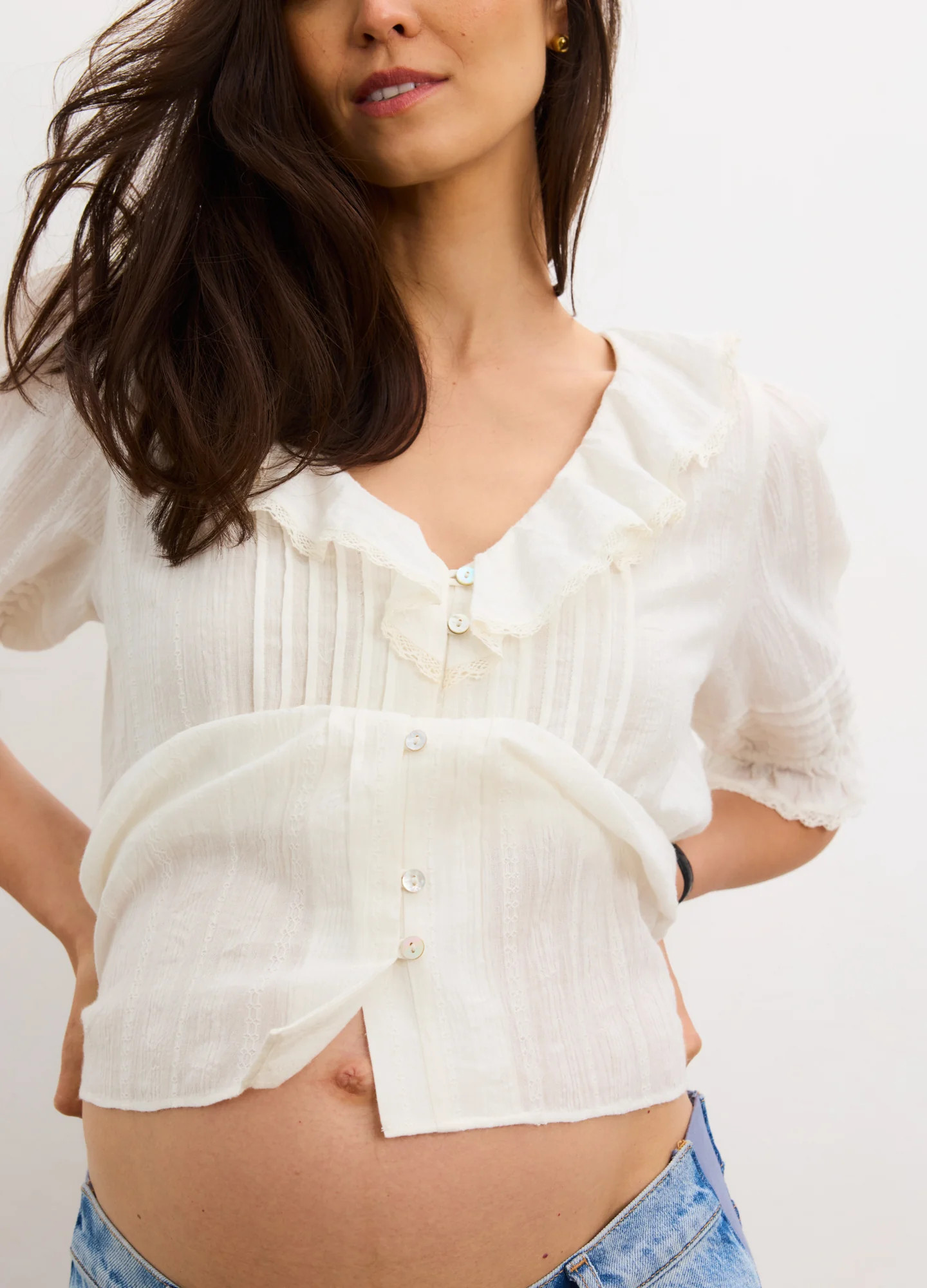 The Lou Lou Nursing Blouse | HATCH Collection