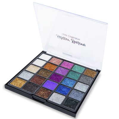 beauty treats® glitter galore 25-shade glitter eyeshadow palette | Five Below