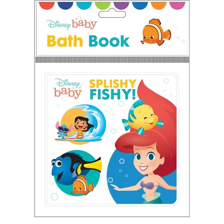 Disney Baby: Splishy Fishy! Bath Book : Bath Book (Other) - Walmart.com | Walmart (US)