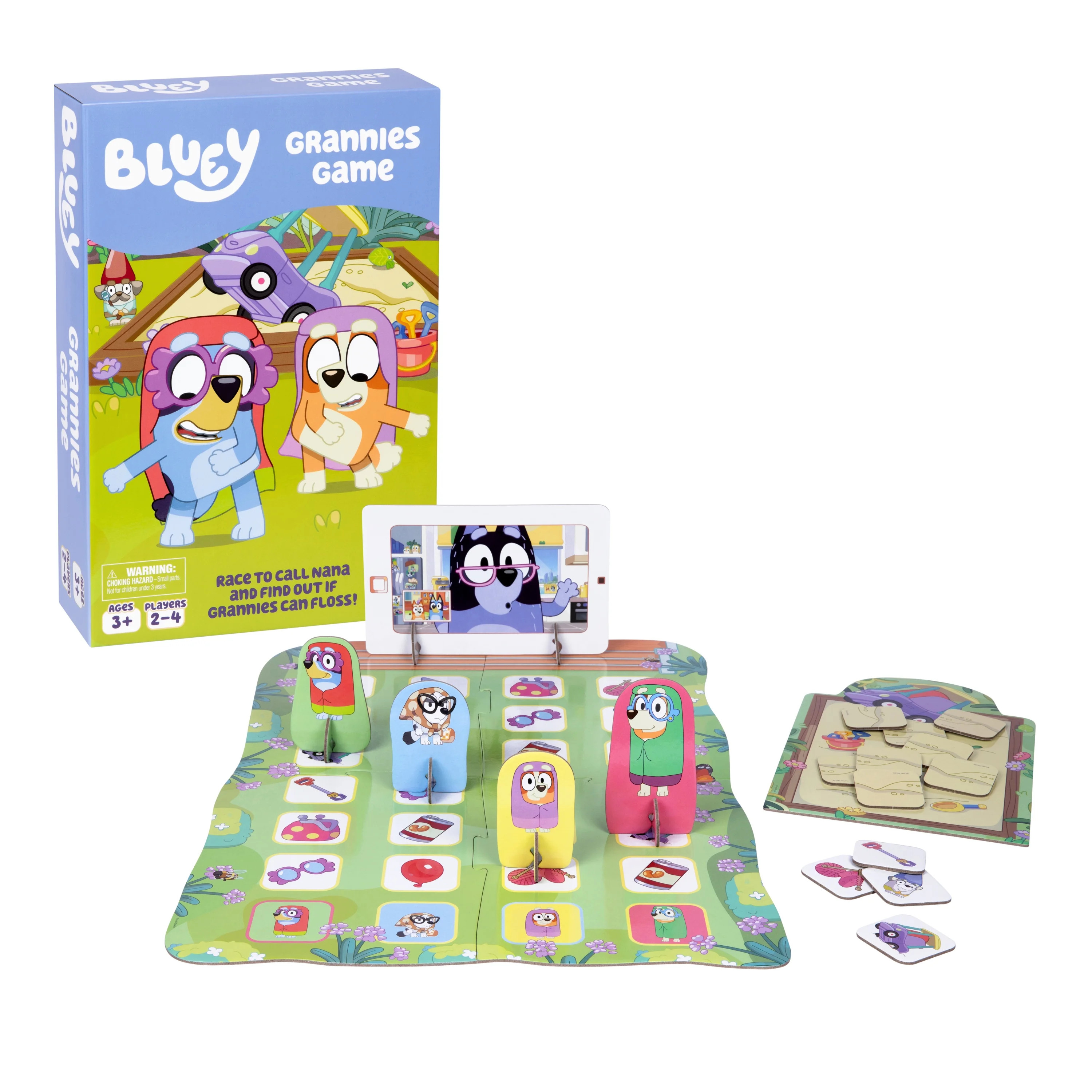 Bluey Grannies Game, Collect Grannies Items Like Glasses and Walking Sticks, Race To Be The First... | Walmart (US)