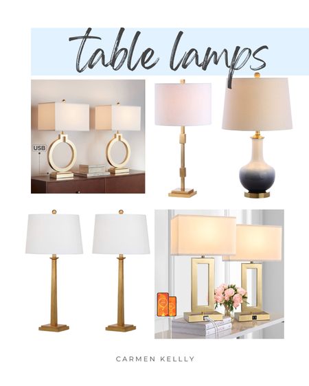 table lamps, bedroom lamps, buffet lamps, accent pieces, accessories  

#LTKstyletip #LTKhome #LTKFind