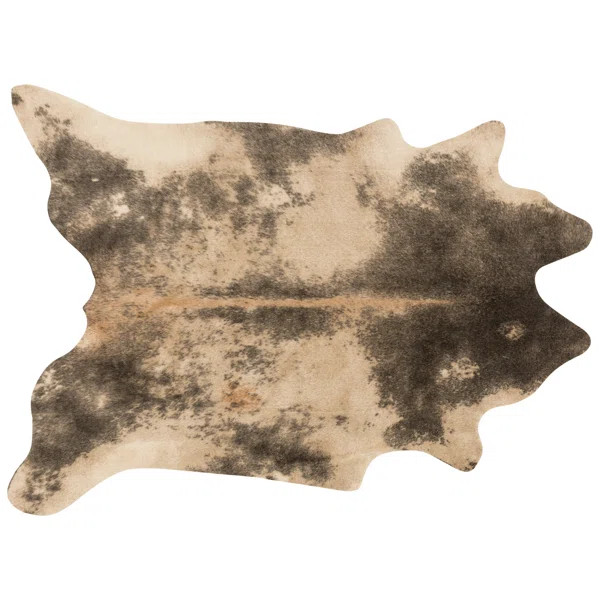Rectangle Altraud Faux Cowhide Area Rug | Wayfair North America