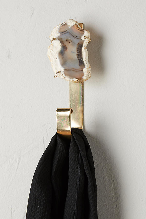 Swirled Agate Hook | Anthropologie (US)