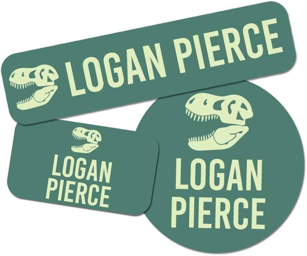 Custom Boy Combo Label Pack (128 ct.) - Waterproof Name Stickers - Stick-On & Easy to Apply (T-Re... | Amazon (US)