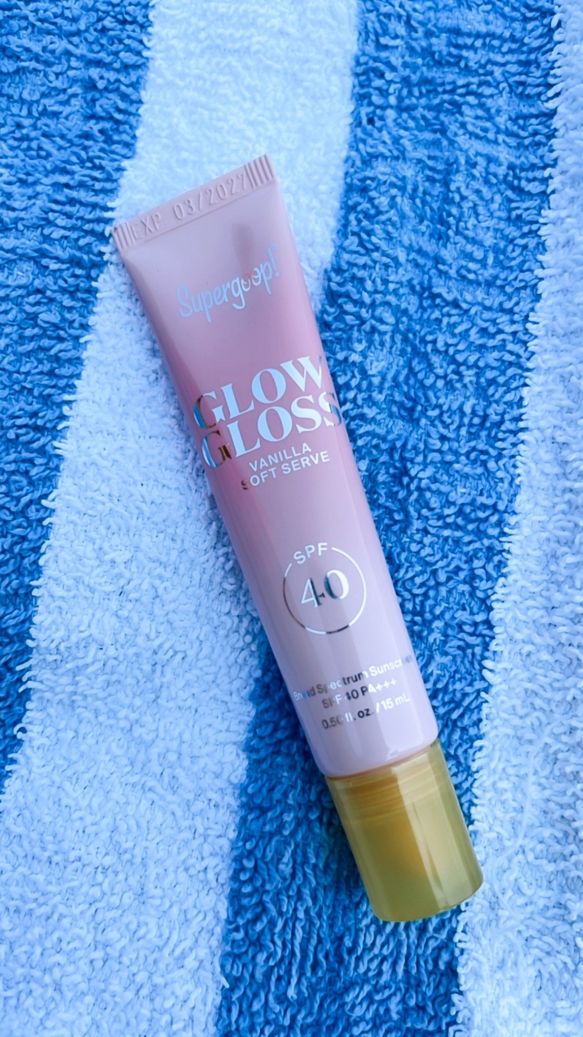 Lip gloss with SPF!! This vanilla soft serve shade 🤤 50% off TODAY ONLY!

#LTKBeauty #LTKSaleAlert #LTKselfcare