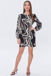 Marble Print Mini Dress | Forever 21 (US)