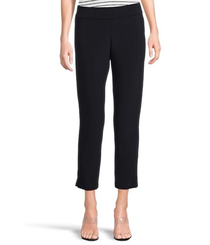 Krazy Larry Women's Pull On Microfiber Ankle Pants, Navy | Amazon (US)