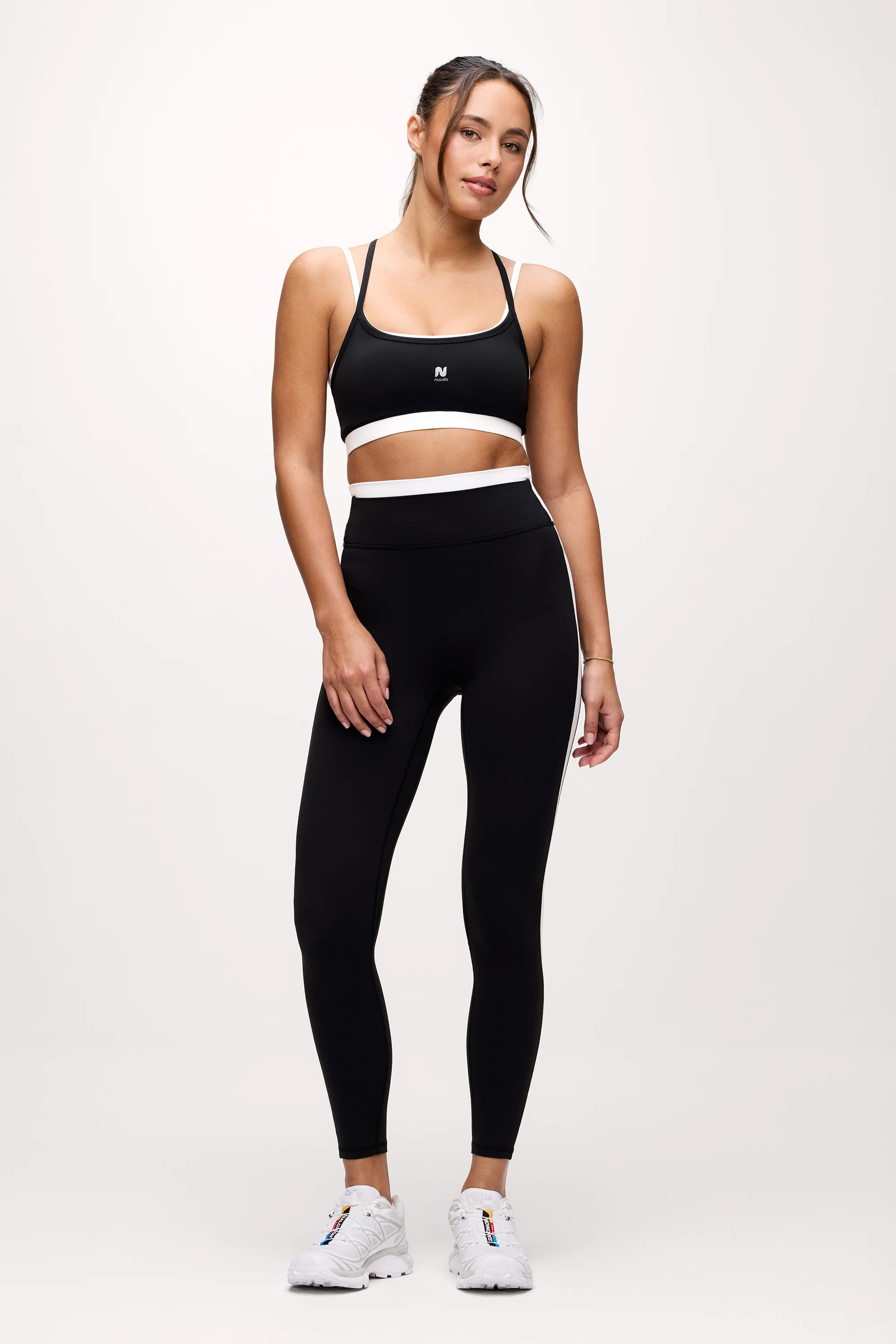 Motion Contrast Legging | Women\u2019s Workout Leggings for Pilates & Training by nuuds | nuuds