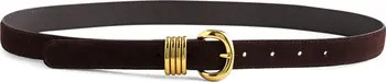Madewell Metal Keeper Suede Belt | Nordstrom | Nordstrom