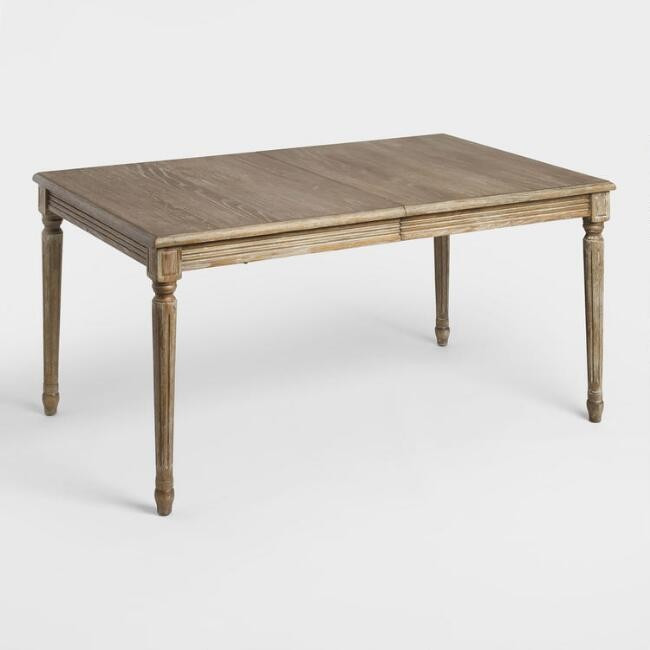 Wood Paige Extension Dining Table | World Market