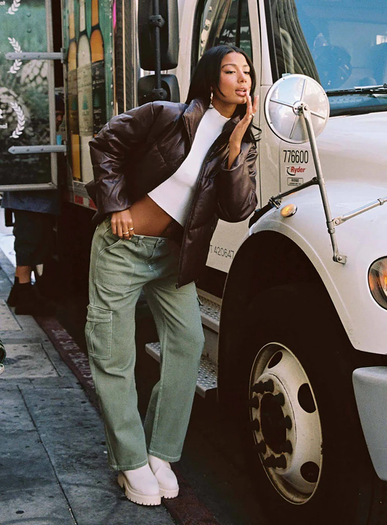 Pawley Cargo Pants Khaki | Princess Polly US