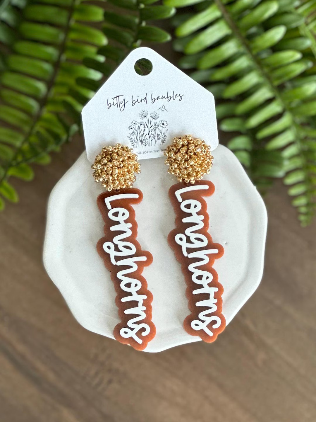 Texas Longhorns • University of Texas • Game Day • Spirit Earrings | Etsy (US)