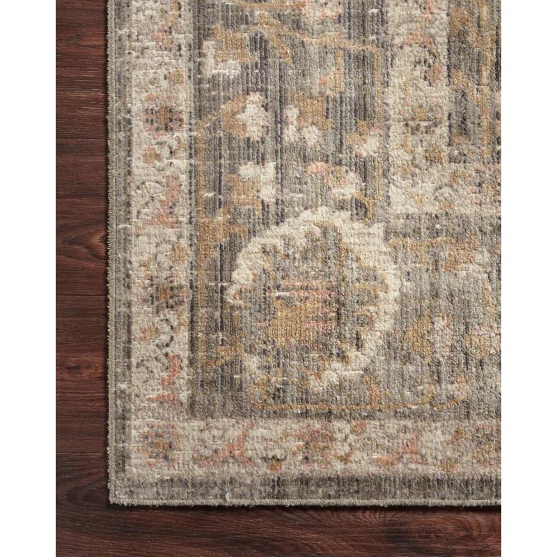 Chris Loves Julia x Loloi Rosemarie Oriental Sage/Blush Area Rug | Wayfair North America