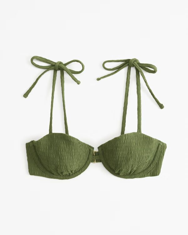 Women's Tie-Strap Underwire Bikini Top | Women's | Abercrombie.com | Abercrombie & Fitch (US)