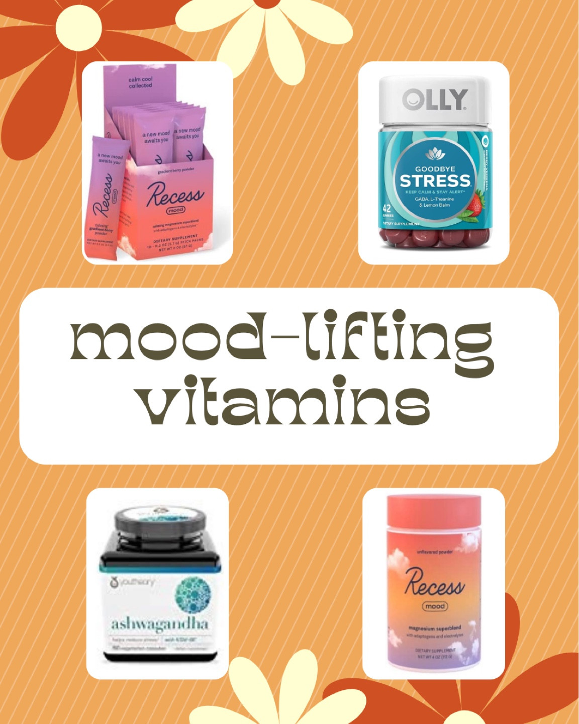 Here are my favorite mood-lifting vitamins and supplements! I hope they help you through Dry January and beyond.

#LTKunder50 #LTKGiftGuide