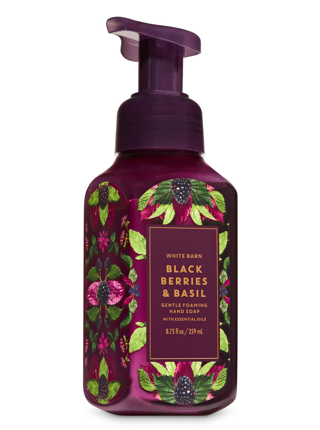Blackberries Basil Gentle Foaming Hand Soap | Bath & Body Works