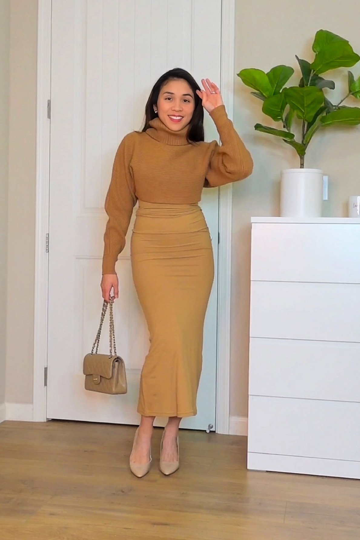 All camel outfit look 

#LTKstyletip #LTKfindsunder100 #LTKeurope