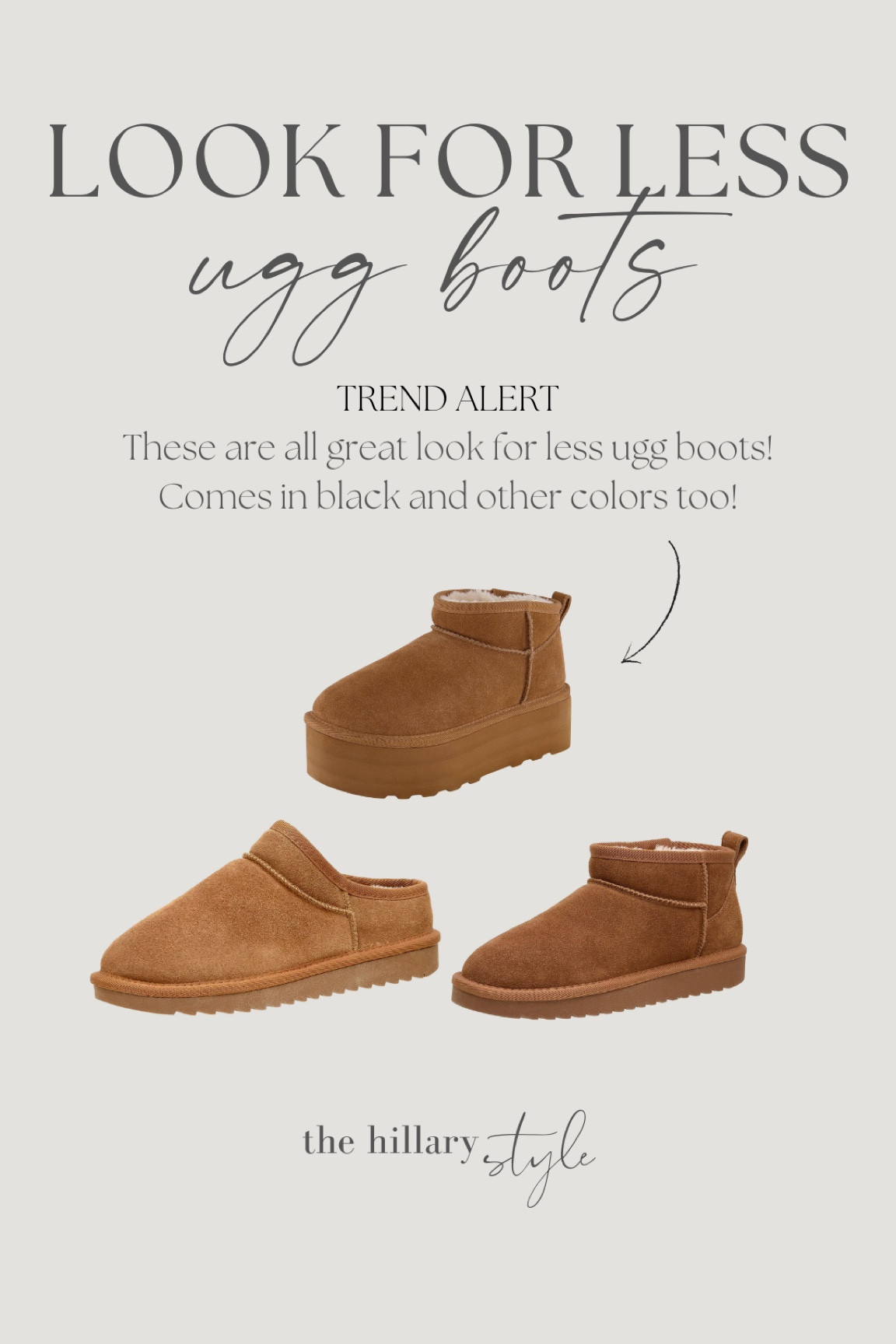 Uggs for shop less