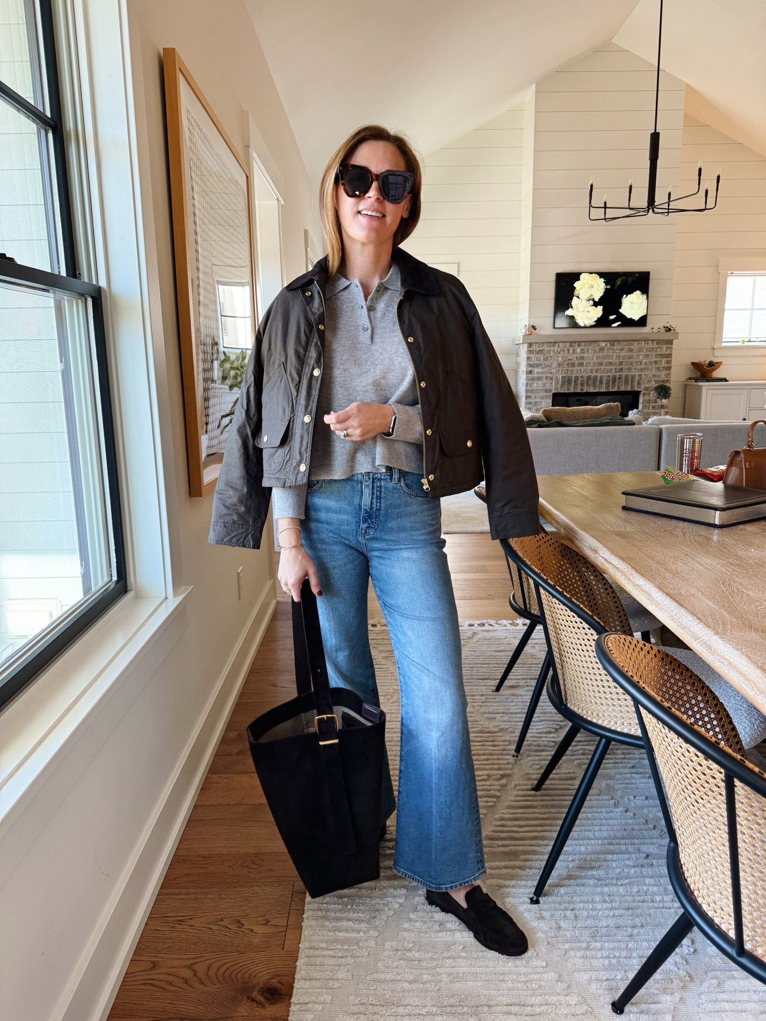 Sweater size XS
Jeans size 25
Jacket linked similar (mine is from last year)

#LTKStyleTip #LTKOver40 #LTKSeasonal