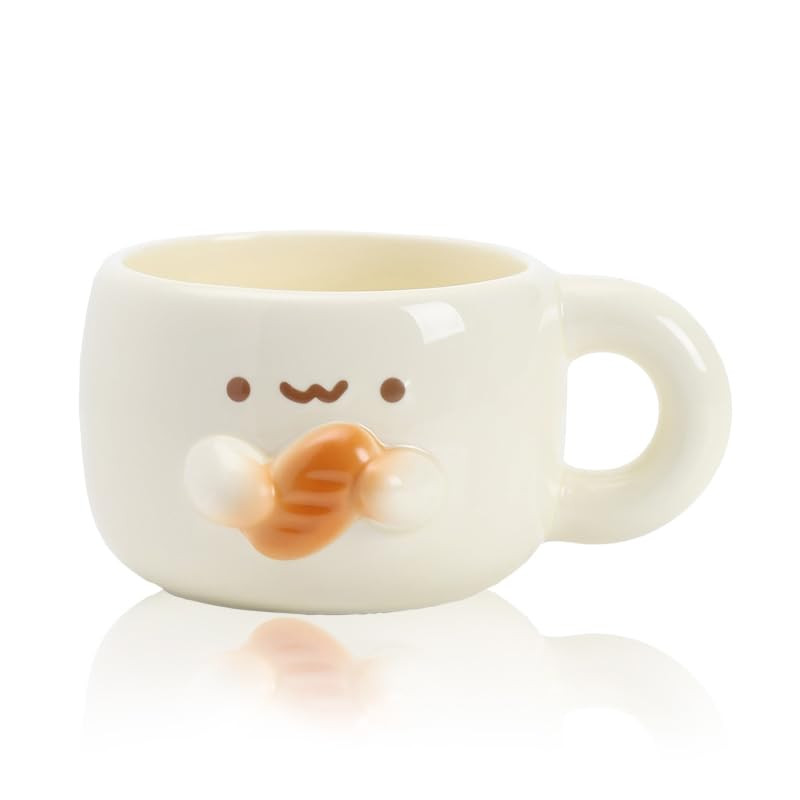 Creative Kawaii Anime Ceramic Coffee Mugs,10 oz Hand-made Tea Cups, Cute Gifts For Women Men Kids... | Amazon (US)