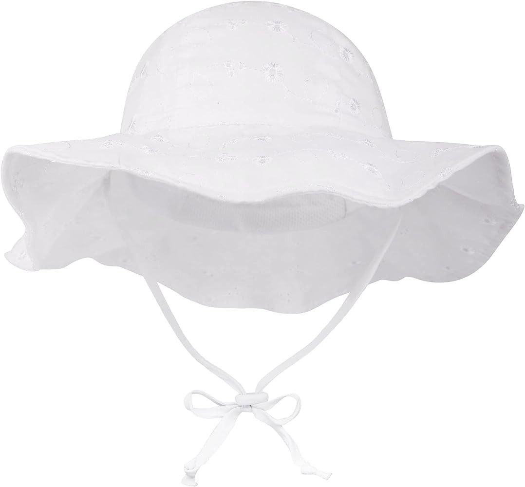 SimpliKids UPF 50+ UV Ray Sun Protection Wide Brim Baby Sun Hat | Amazon (US)