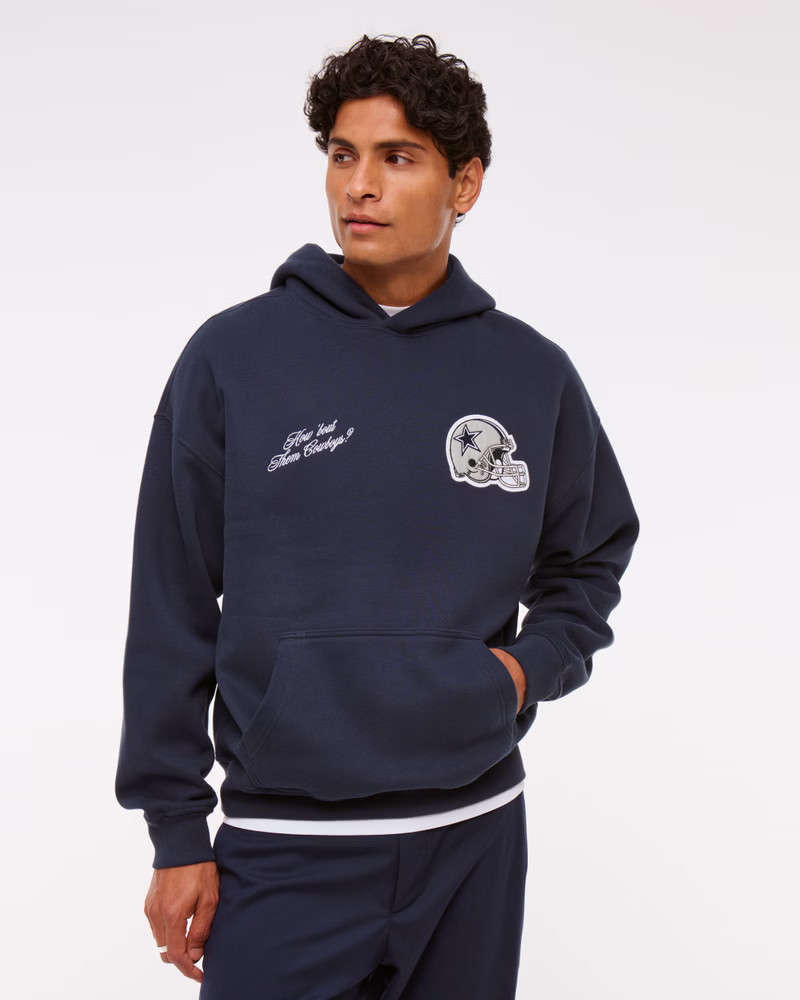 Dallas Cowboys Graphic Popover Hoodie | Abercrombie & Fitch (US)