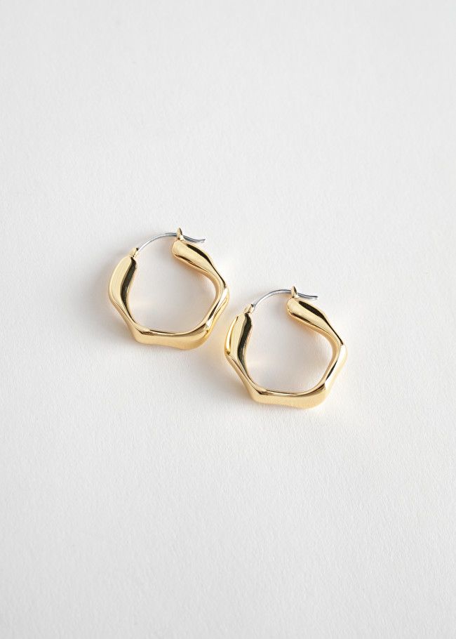 Wavy Hoop Earrings | & Other Stories (EU + UK)