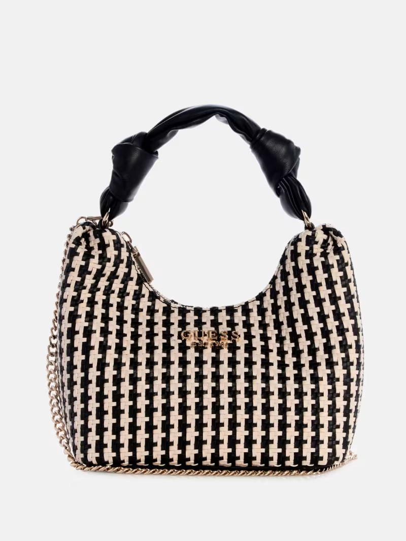 Mirema Woven Small Hobo Bag | Guess US | Guess (US)