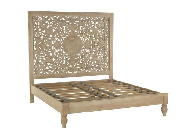Haveli Mango Wood Bed | Scout & Nimble