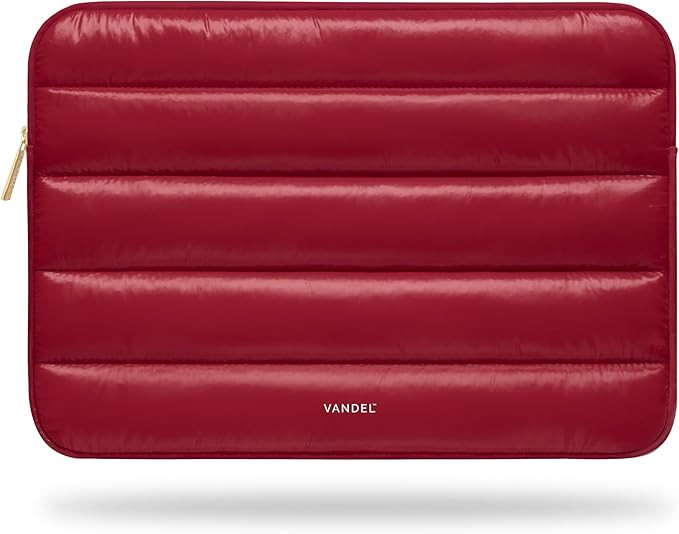 VANDEL - The Original Puffy Laptop Sleeve 13-14 Inch. White Laptop Sleeve for Women. Carrying Cas... | Amazon (US)