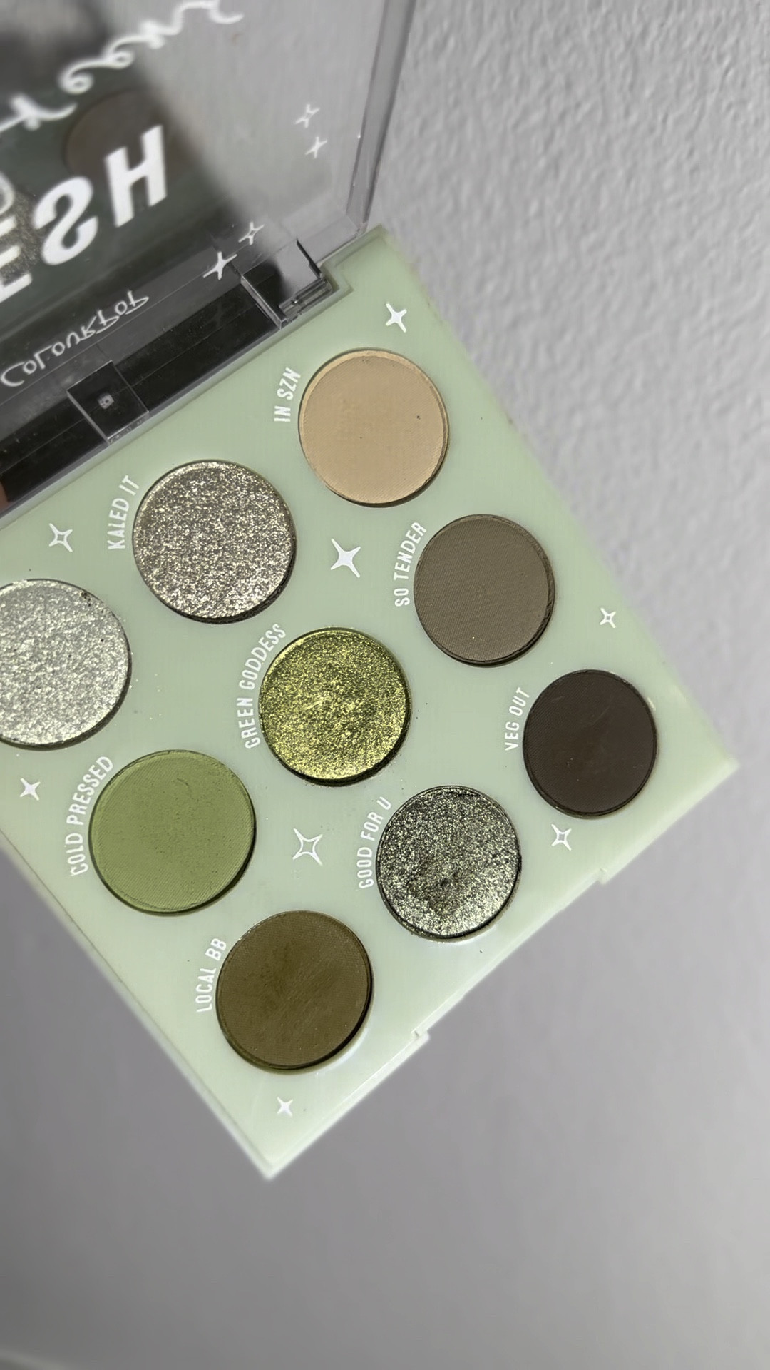 Spring Eyeshadow Pallets - multiple color ways linked 
Festival makeup 
Redhead makeup 
Green eyeshadow 
Shimmer eyeshadow 
Baby yoda eyeshadow 
Colourpop 

#LTKfindsunder50 #LTKFestival #LTKbeauty