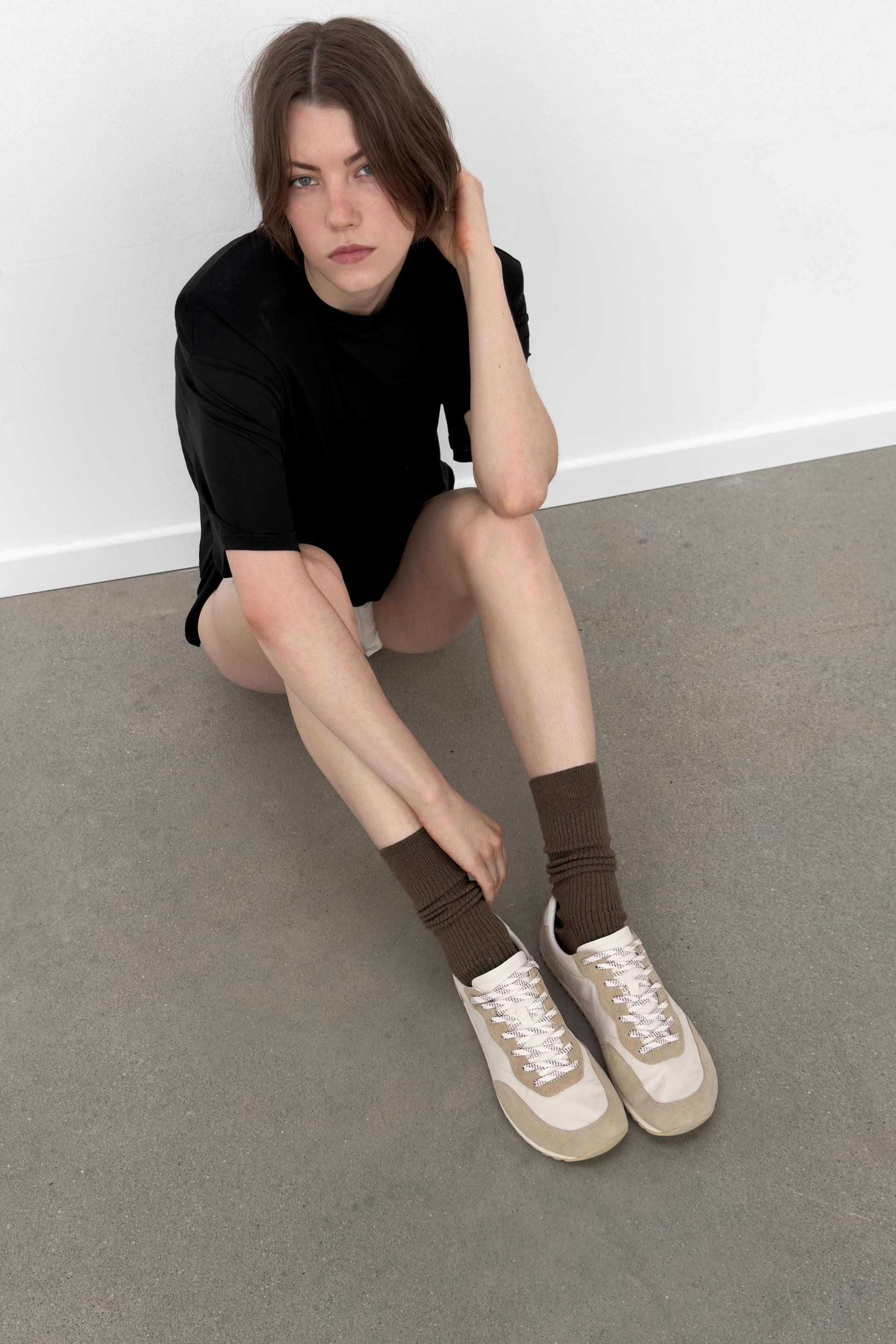 Zara - Barefoot Contrast Trainers - Sand Brown - 7 - Woman | Zara UK