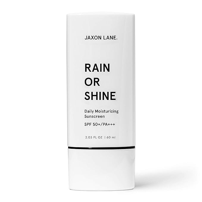 RAIN OR SHINE Anti Aging Face Sunscreen SPF 50 for Clear Skin w/Green Tea, Hyaluronic Acid, Vitam... | Amazon (US)