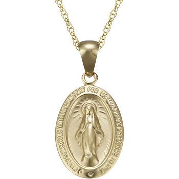 Miraculous Pendant 10K Gold Necklace | JCPenney