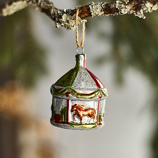 Carousel Glass Ornament | Terrain